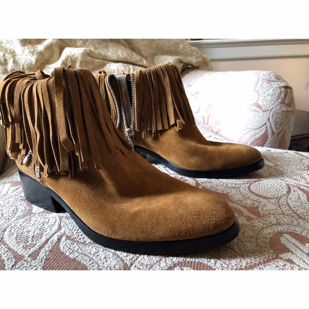 Phillip Lim fringed suede bootie